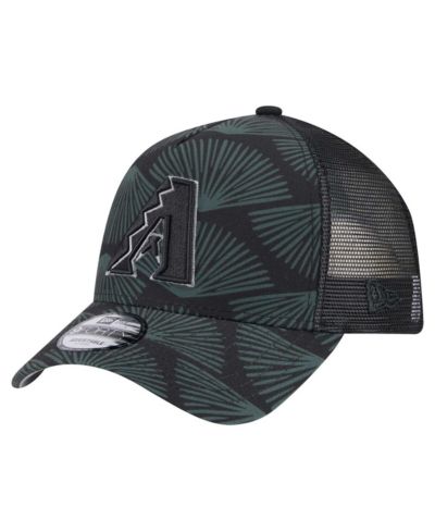 Мужская регулируемая кепка New Era Arizona Diamondbacks 9FORTY A-Frame Trucker, черный