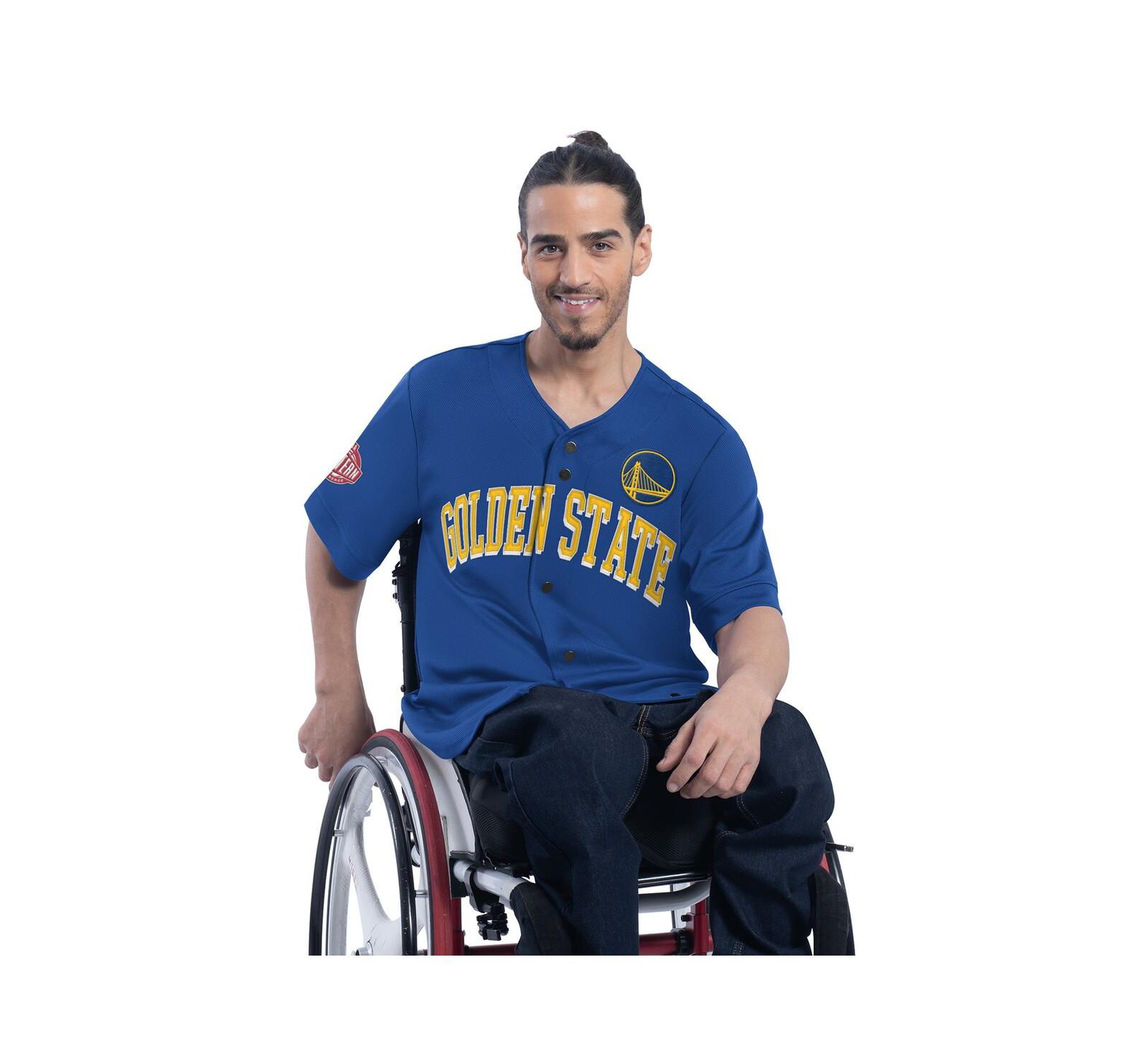 Мужская бейсболка G-III Sports by Carl Banks Royal Golden State Warriors Adaptive Star Player Fashion