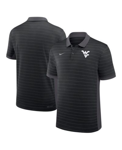 Мужское поло Nike West Virginia Mountaineers 2025 Performance в полоску