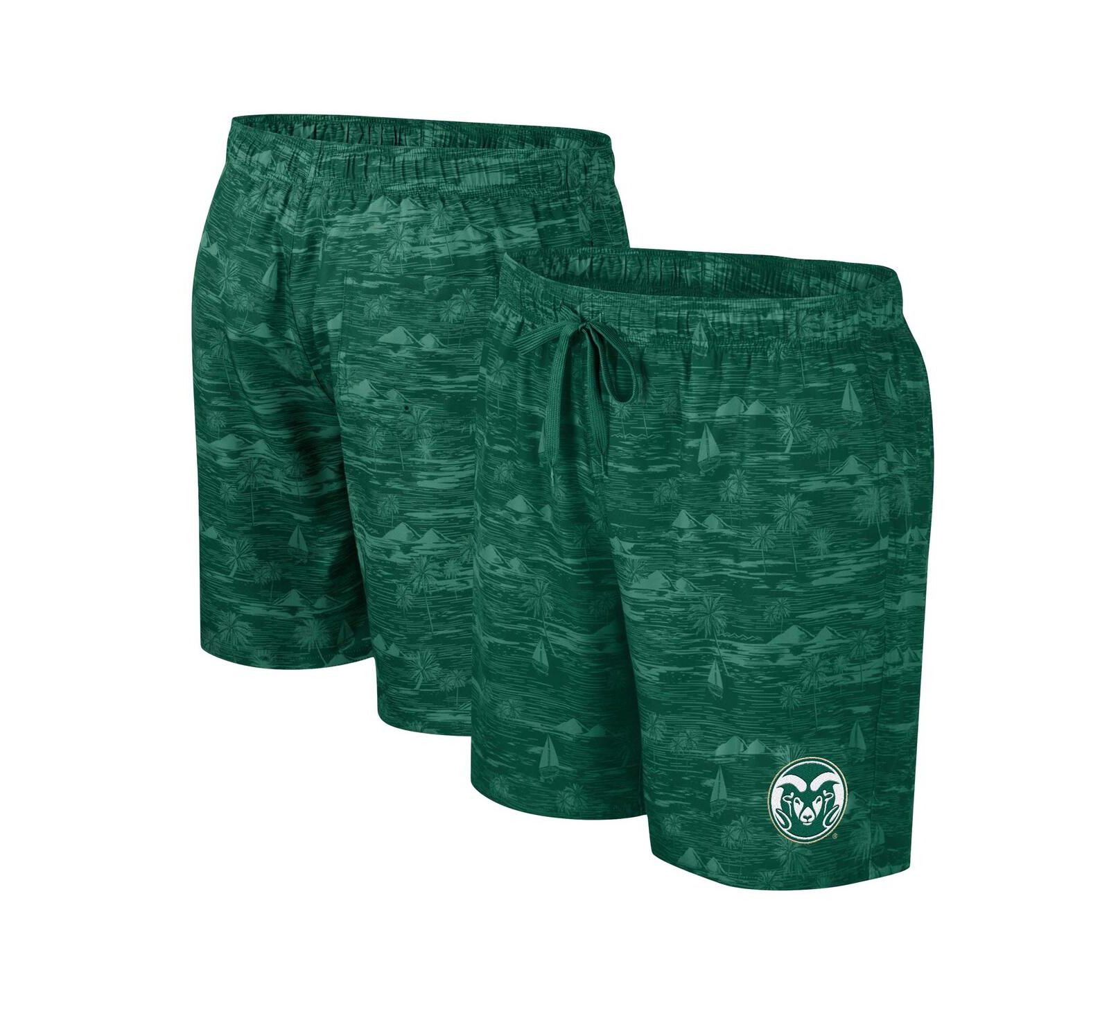 Мужские плавательные шорты Colosseum Green Colorado State Rams Ozark