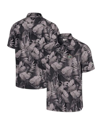 Tommy Bahama Men's Black Georgia Bulldogs Coast Nuevo Fronds Button-Up Shirt