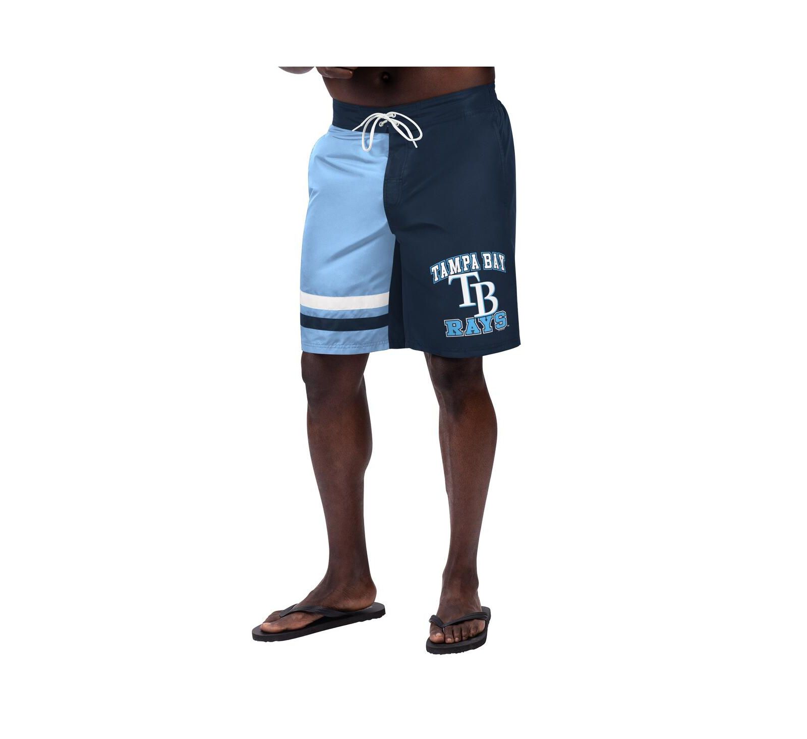 G-III Sports by Carl Banks Men's Navy Tampa Bay Rays Anchor Swim Trunks