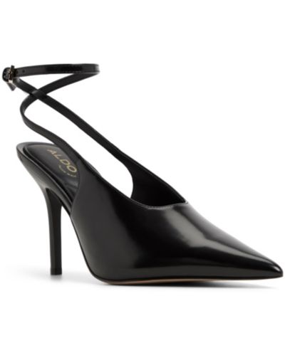 ALDO Women's Lisandre High-Vamp Ankle-Wrap Heeled Pumps