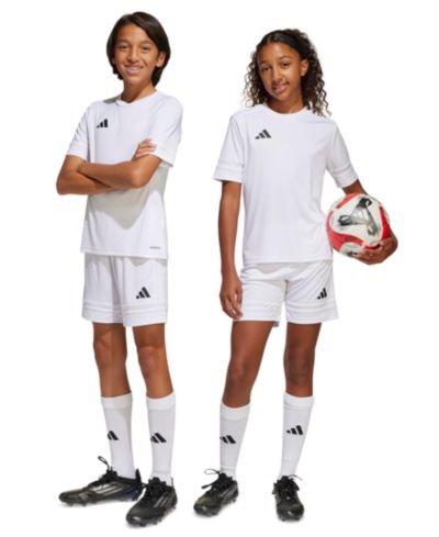 adidas Boys' and Girls' 6-20 Drawstring Shorts