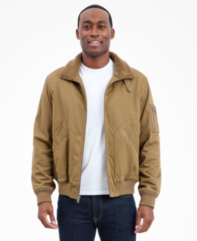 Мужская летная куртка Lucky Brand Sherpa Collar Flight