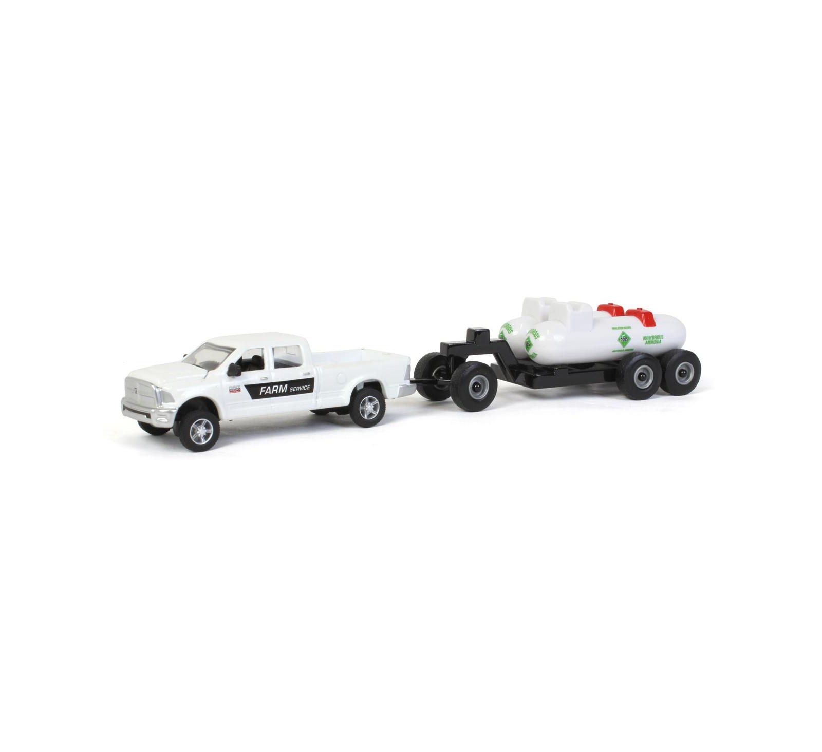 ERTL 1/64 Dodge Ram пикап с двойным цистерной для безводного аммиака
