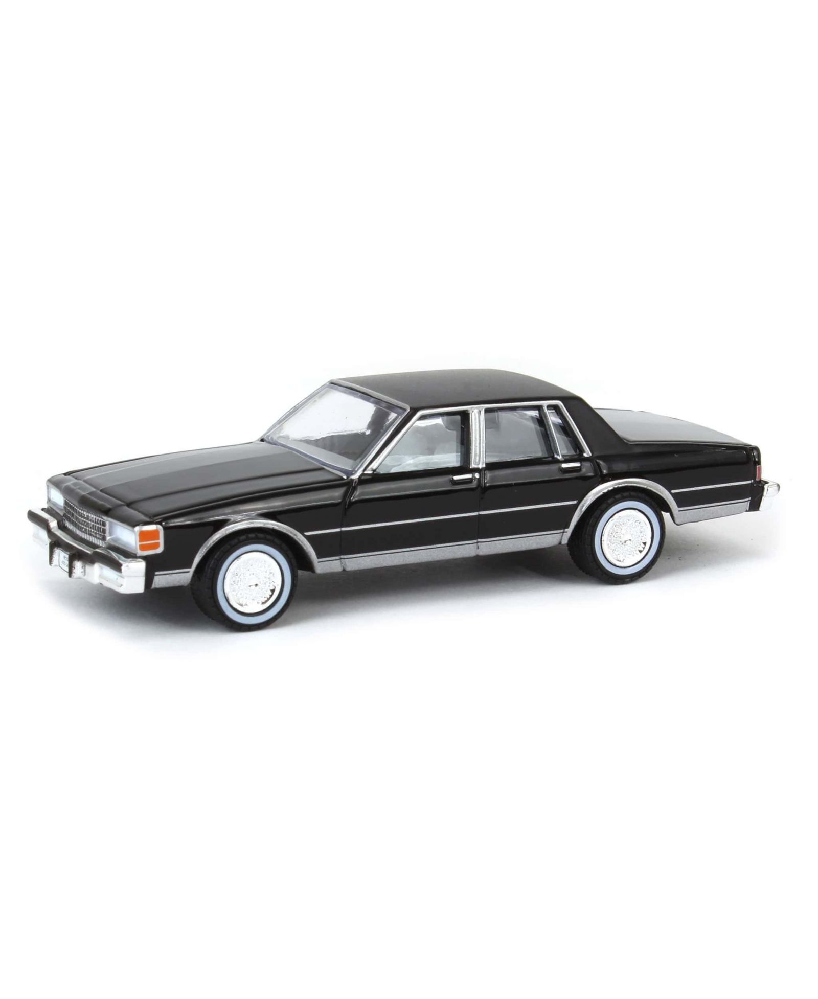 Модель 1/64 1988 Chevy Caprice Classic Brougham Black Rick's Auto Sales