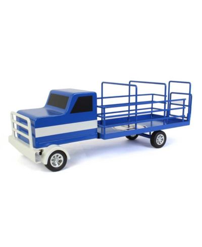 Little Buster Toys 1/16 Scale Metal Cattle Truck with Rear Hitch