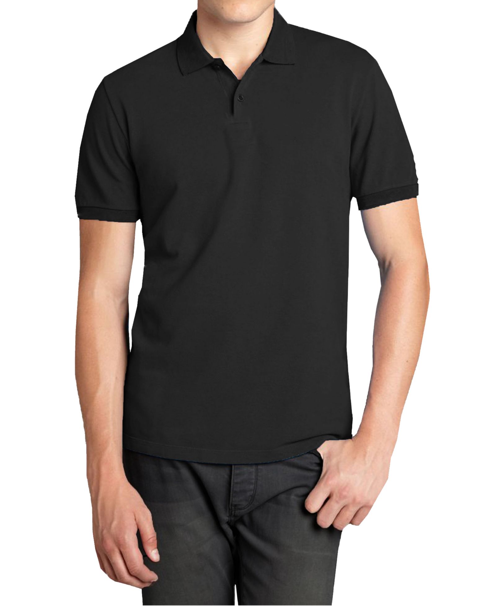Galaxy By Harvic Мужская рубашка поло Pique Short Sleeve Avenue