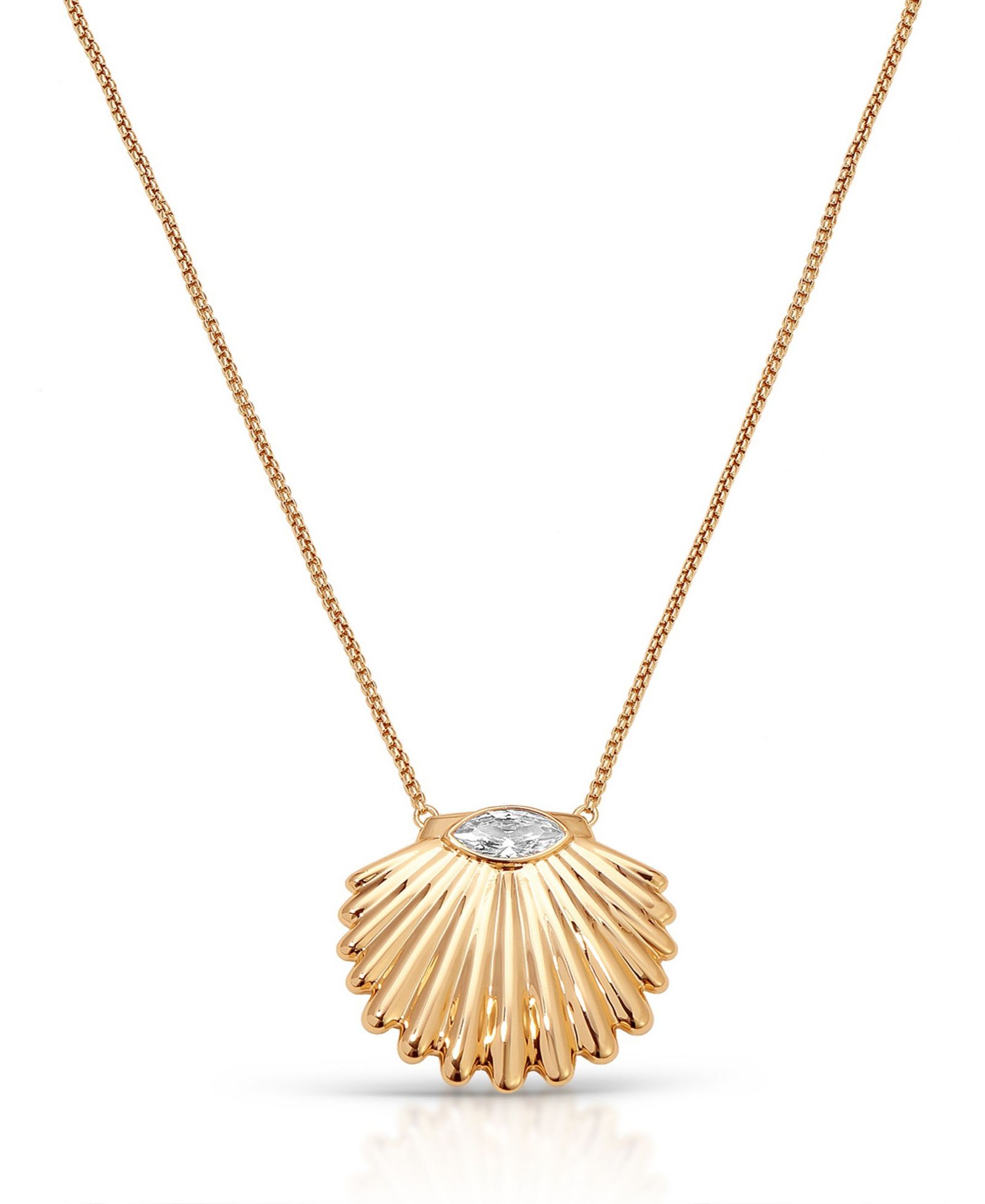 Ожерелье ETTIKA Scallop Crystal