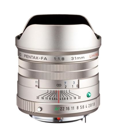 Широкоугольный объектив Pentax HD 31mmF1.8 Limited Silver Prime Lens