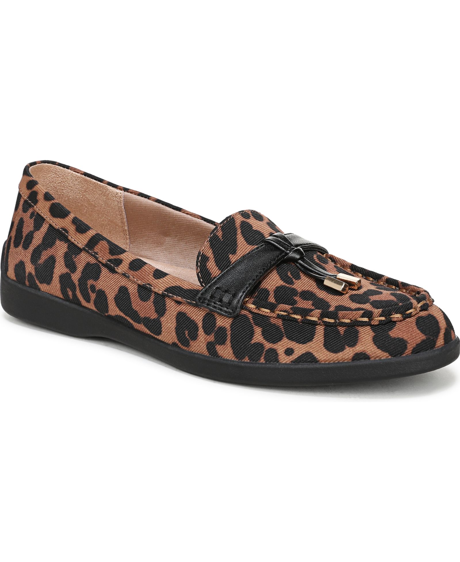 LifeStride Women's Malta 3  Round Toe Slip On Tassel Loafers