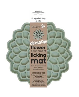 Dexypaws коврик для лизания: Sage Green Blooming Blossom