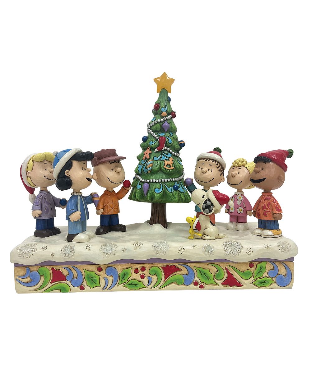 jim shore фигурка для украшения елки peanuts gang
