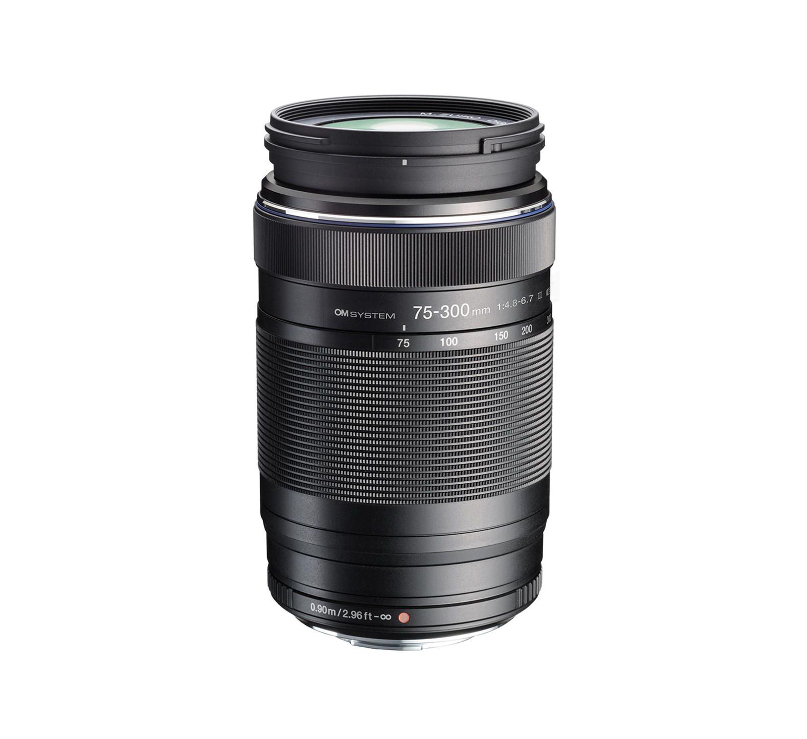 OM SYSTEM M.Zuiko Digital ED 75-300mm f/4.8-6.7 II Lens for MFT