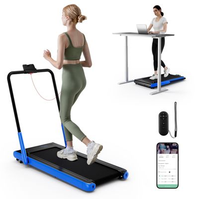 Беговая дорожка 3-в-1 Slickblue 3HP Folding Treadmill с пультом и динамиками