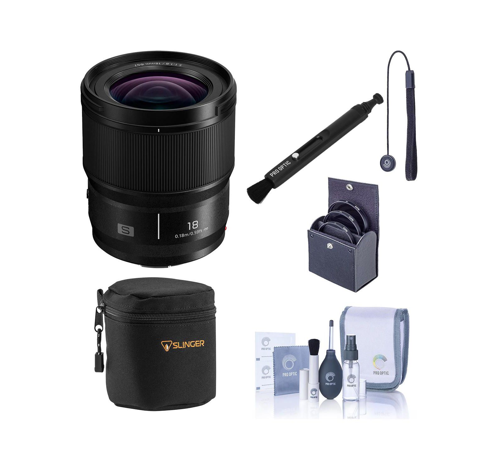 Panasonic Lumix S 18mm f/1.8 Wide-Angle Lens for L Mount
