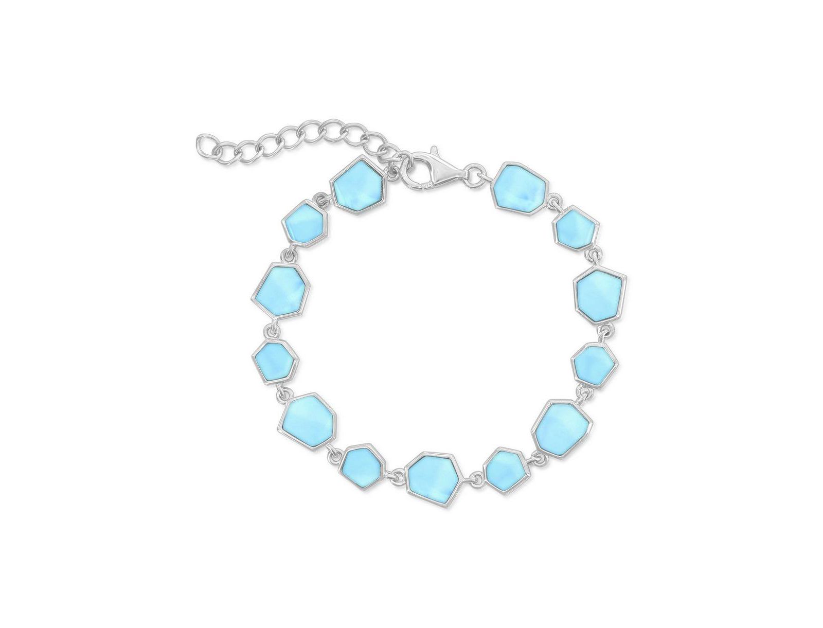 Браслет Sterling Larimar Linked