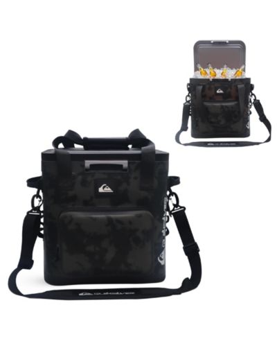 Quiksilver Coastal Collection 48-72H 5 Layer Insulated Zipperless Box Cooler with Adjustable Strap and Air Sealed Lid