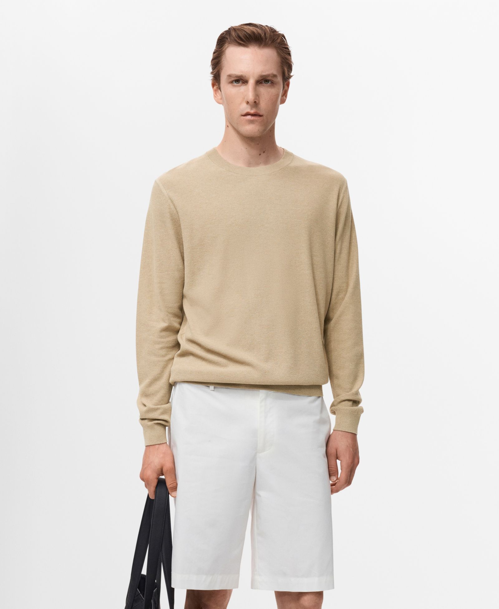 Мужской джемпер Mango Fine-Knit
