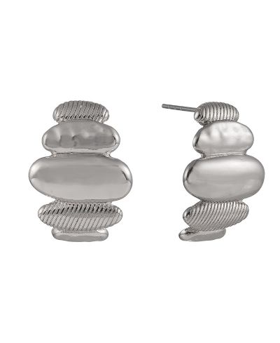 Серьги Laundry by Shelli Segal Tone Polished and Textured Drop Earrings
