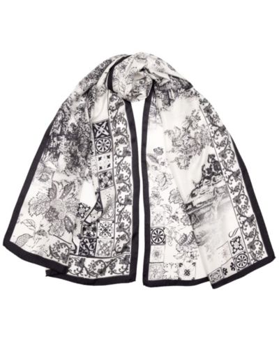 Шарф Elizabetta Toile Long Silk
