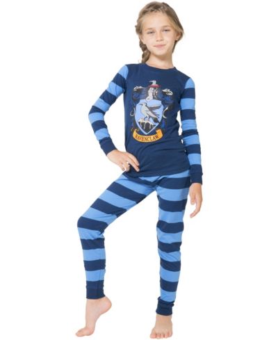 Harry Potter Пижама для мальчиков 4T Hogwarts All Houses Crest Tight-Fit