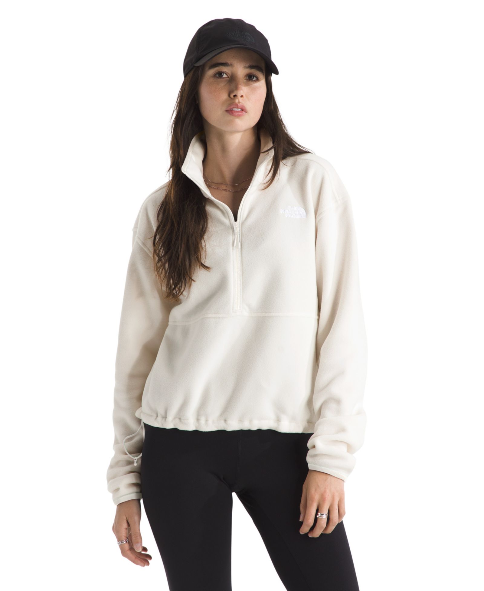The North Face Women's Glacier Fleece Half-Zip Short Jacket