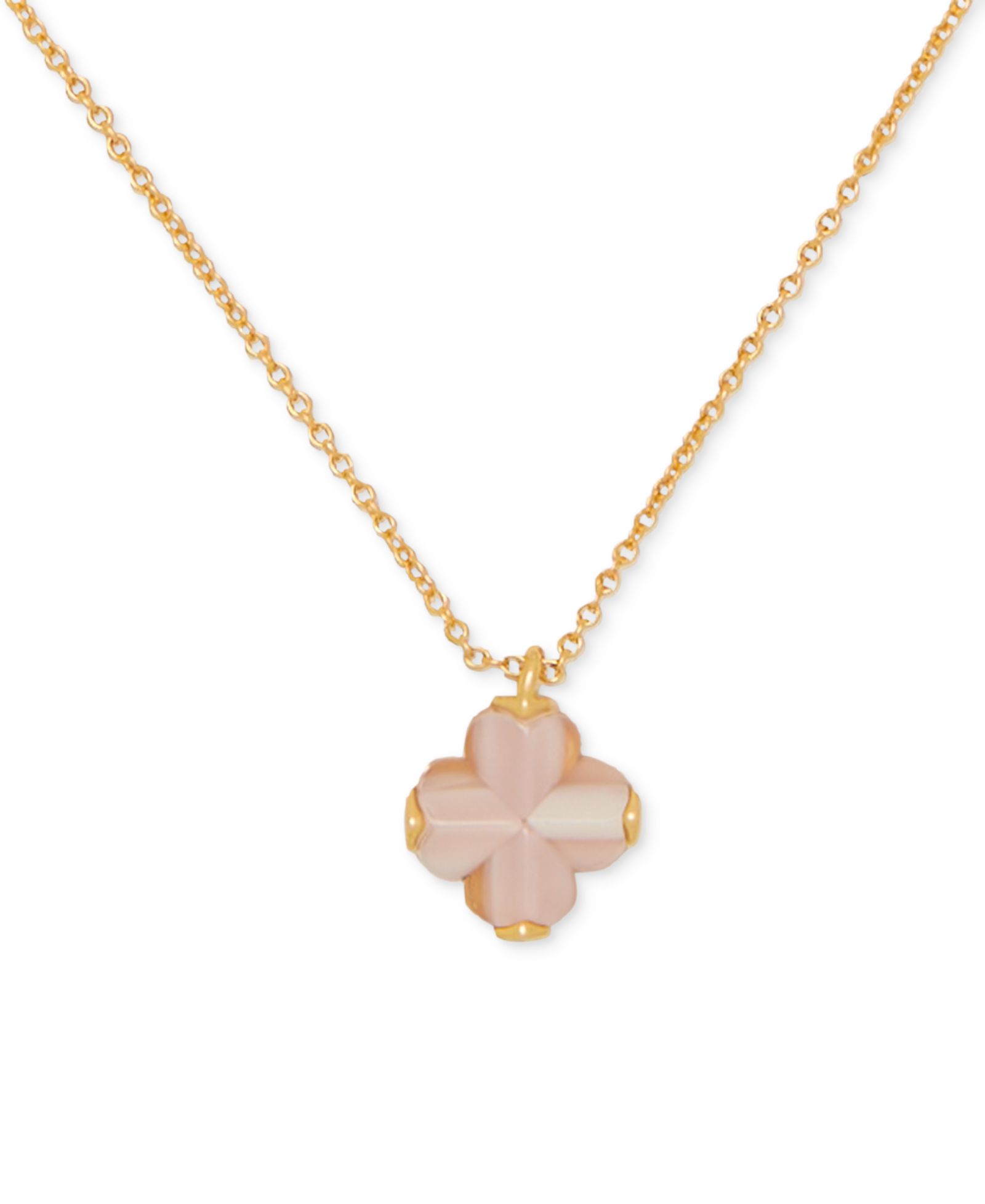 kate spade new york мини-подвеска Gold-Tone, 16" + 3" extender