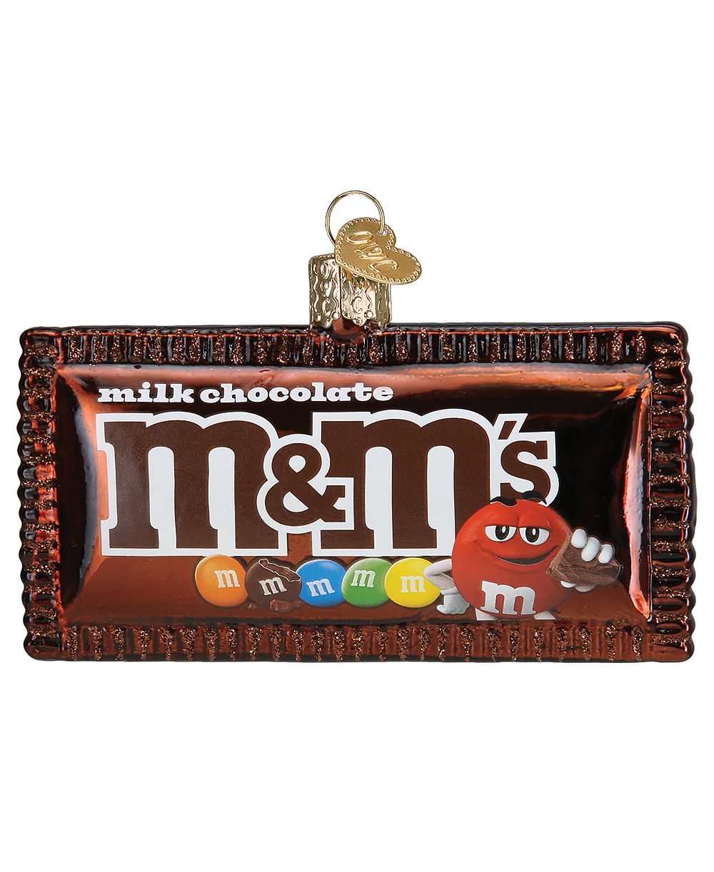Old World Christmas елочное украшение M&M's Milk Chocolate, 2.5"