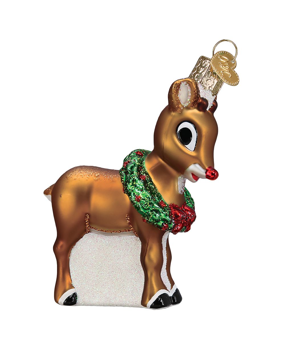 Елочное украшение Old World Christmas Rudolph the Red-Nosed Reindeer, 4"