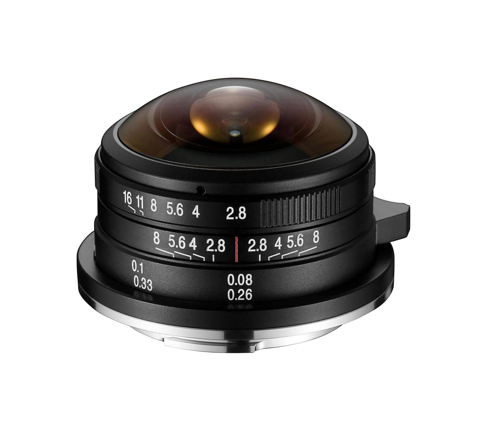 Venus Laowa 4mm f/2.8 Fast Circular Fisheye Lens for Canon EOS M