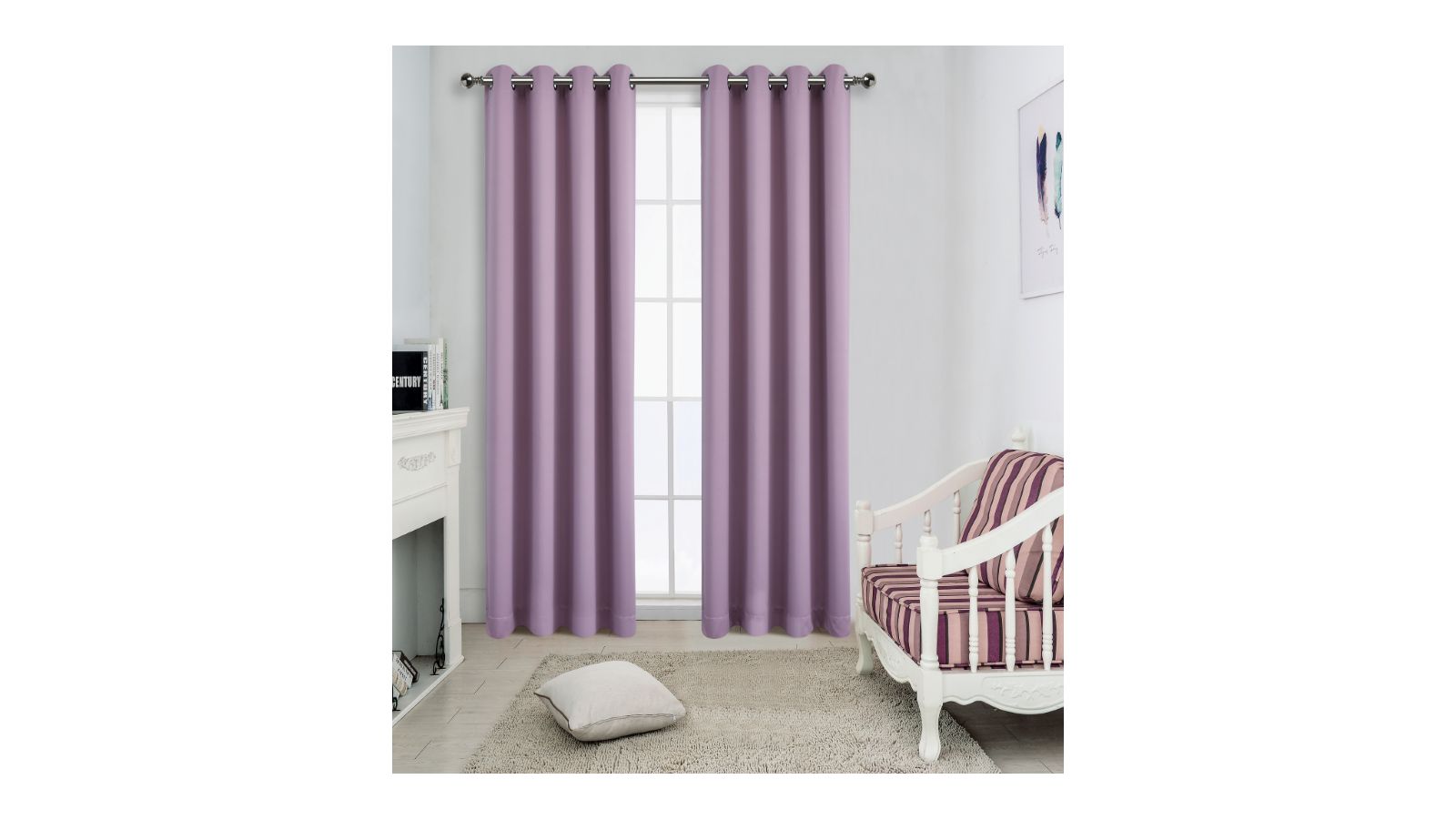 Шторы Kate Aurora Thermal Blackout Lavender
