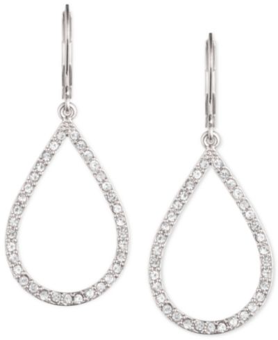Anne Klein Серьги-капли с кристаллами Pavé