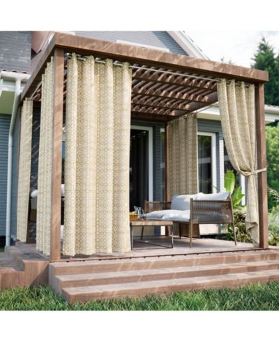 Awesome Home уличная занавеска для окна, кабана, 52"Wx 96"L