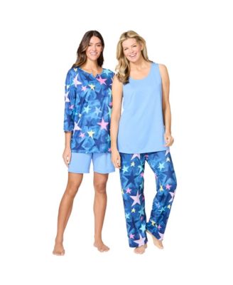 Dreams & Co. комплект пижамы из 4 предметов Plus Size