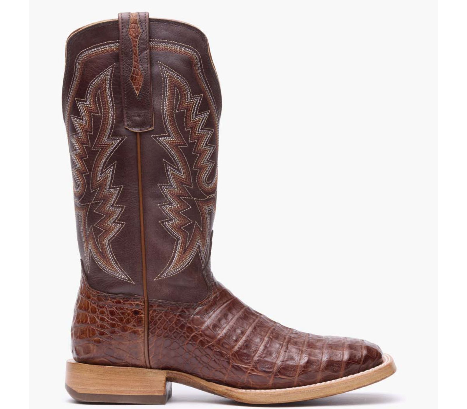 Durango Men's PRCA Collection Caiman Belly Western Boot