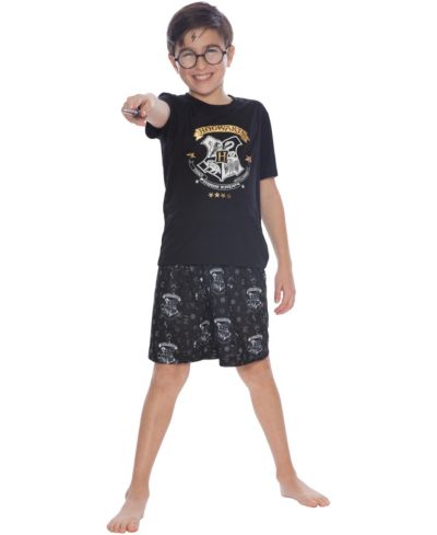 Детский пижамный комплект Harry Potter Hogwarts Crest Wizard, 2-Piece