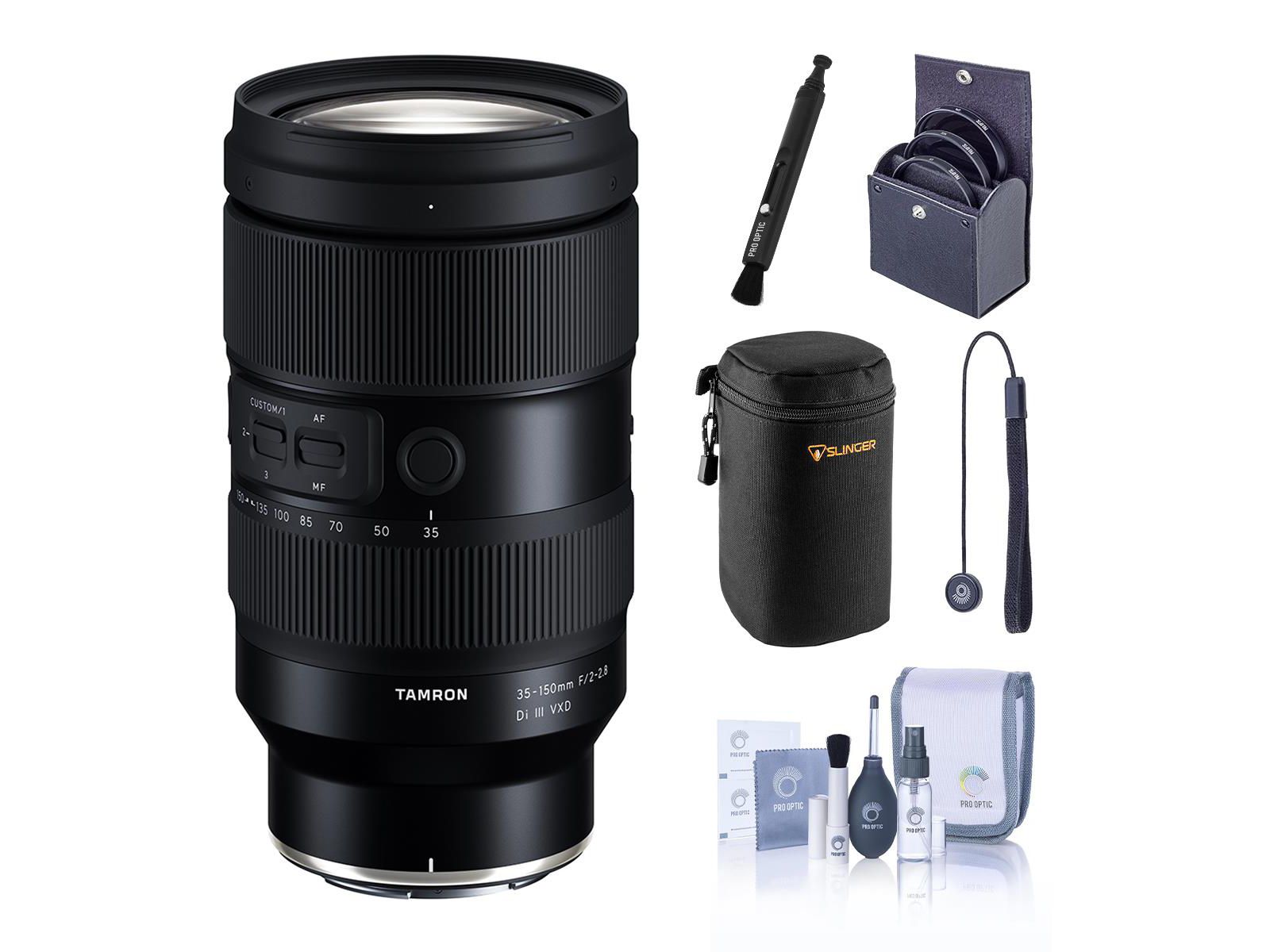 Tamron 35-150mm f/2-2.8 Di III VXD объектив для Nikon Z с комплектом фильтров 82mm и кейсом