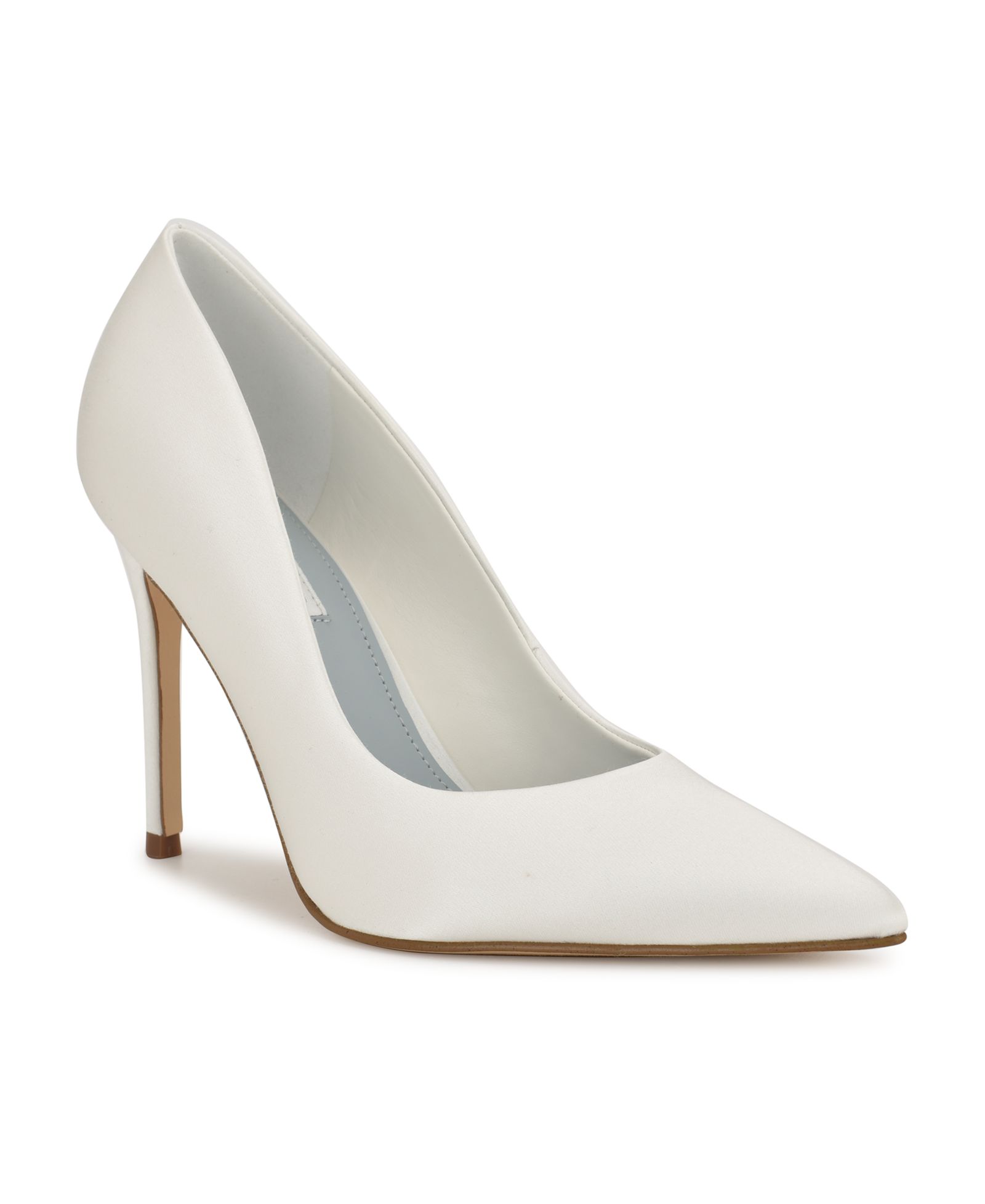 Nine West Women's Fresh Bridal Satin Stiletto Pumps