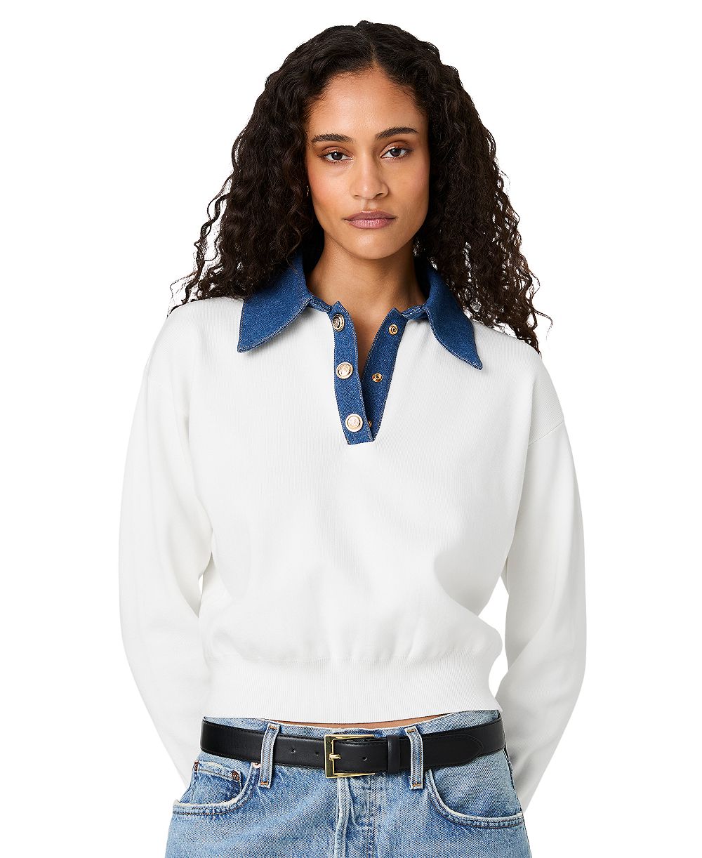 Женский джемпер French Connection Denim Knit Collared