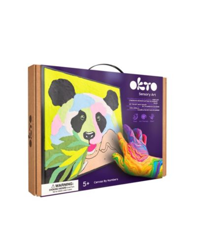 Набор для творчества OKTO Air-Dry Clay by Numbers – Panda