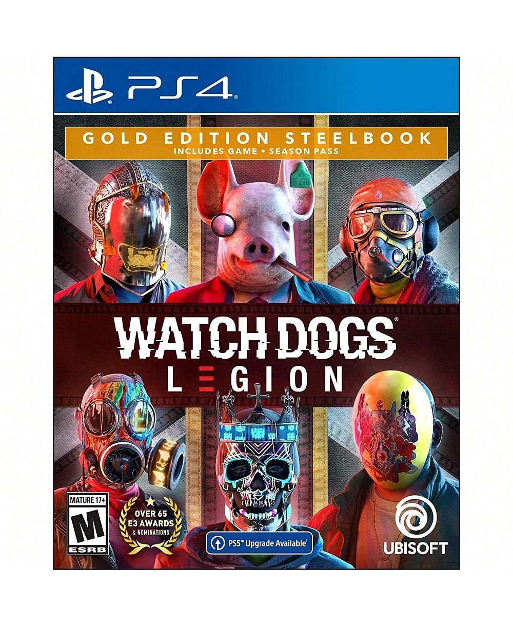 Watch Dogs Legion Gold Steelbook Edition PlayStation 4