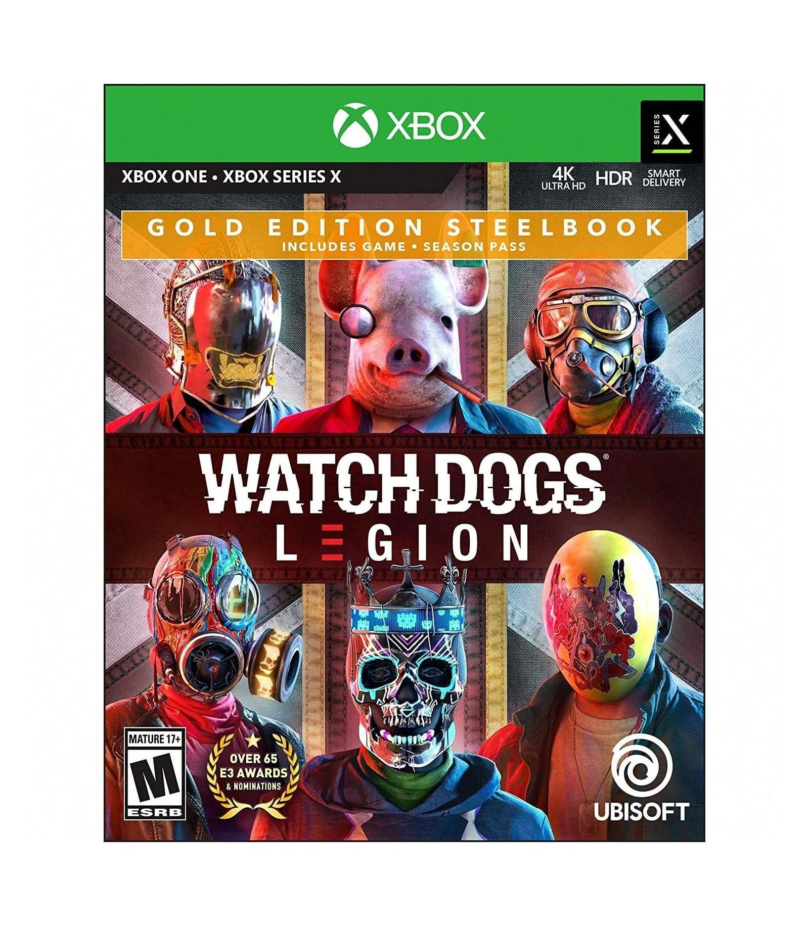 Ubisoft Watch Dogs Legion Gold Steelbook Edition Xbox One