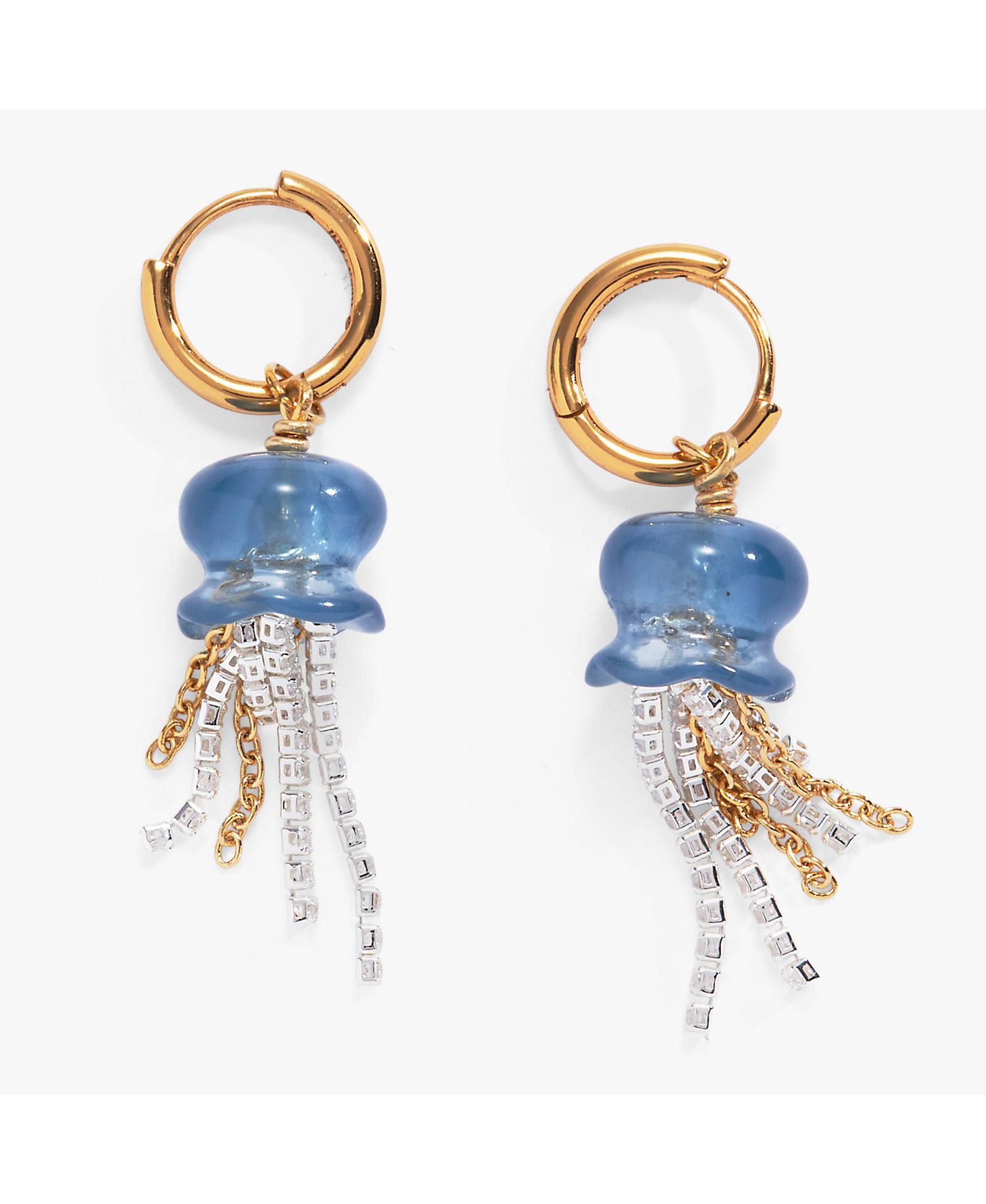 Whimsical Jellyfish серьги-кольца