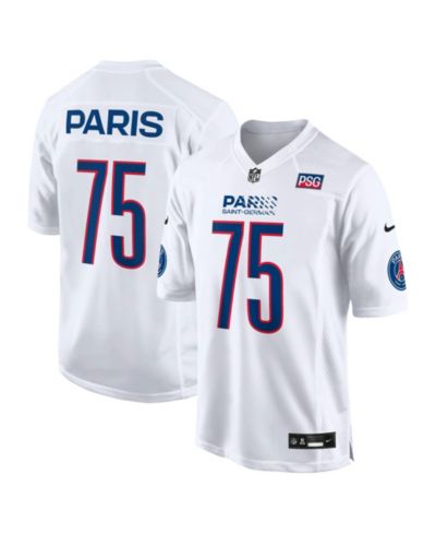 Nike Men's White Paris Saint-Germain 2025 Club World Cup X NFL Jersey футболка мужская