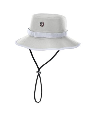 Мужская панама Nike Florida State Seminoles 2025 Sideline Apex Boonie Gray
