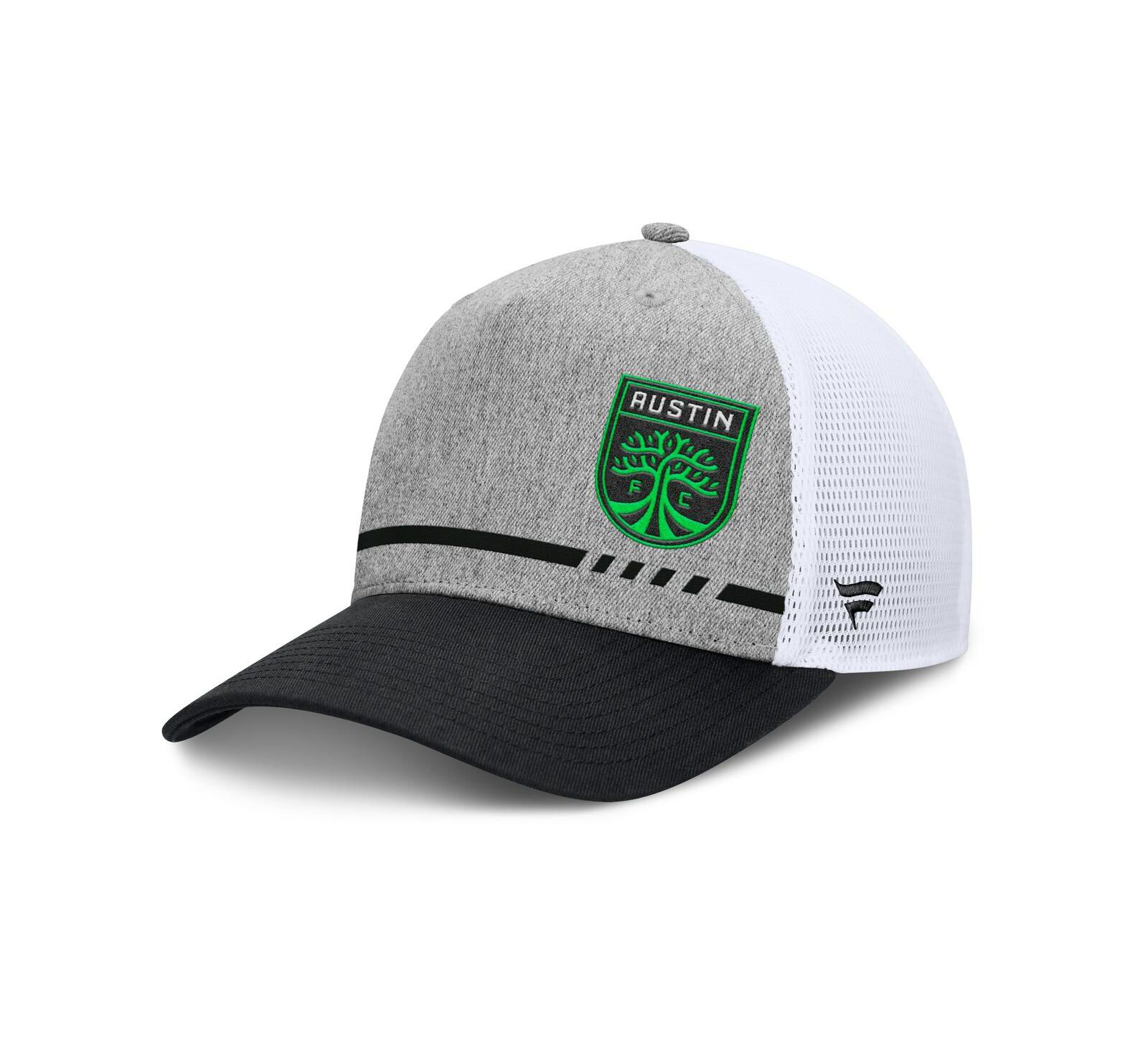 Fanatics Men's Heather Gray Austin FC Low Block Trucker Adjustable Hat