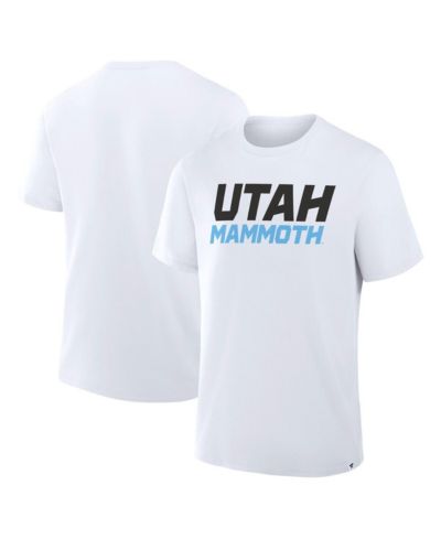 Fanatics Мужская футболка White Utah Mammoth Wordmark Legacy