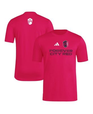 Adidas Men's Pink St. Louis City SC 2025 Jersey Hook AEROREADY T-Shirt